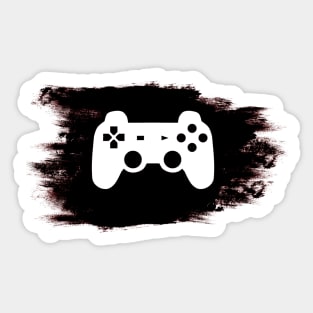 Gamer controller splash Sticker